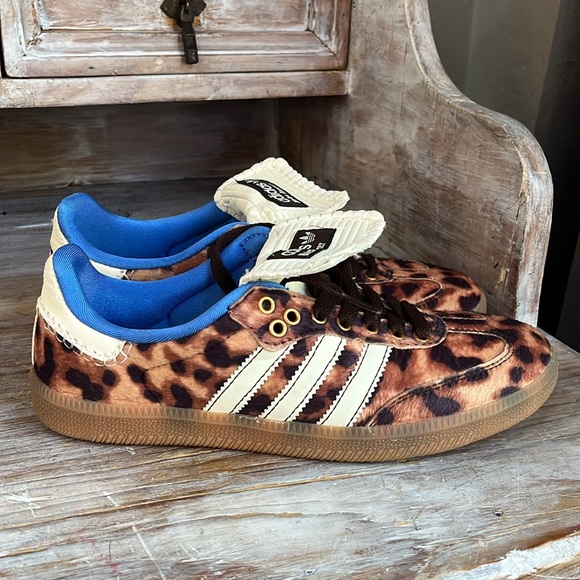 adidas Shoes - 🤍 Adidas x Wales Bonner Samba Leopard Pony EU Size 38 Women's US Size 6.5